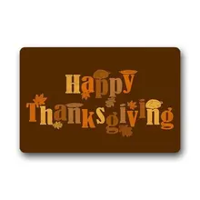 Индивидуальный коврик на День Благодарения напольный коврик крытый/Коврики для улицы Домашние коврики для пола 23,6X15,7 Дюймов