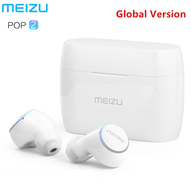 Meizu POP 2 TWS 5,0, Bluetooth наушники, беспроводные наушники, обновленная Hi-Fi гарнитура, Auriculares Bluetooth Inalambrico для телефона - Цвет: POP 2