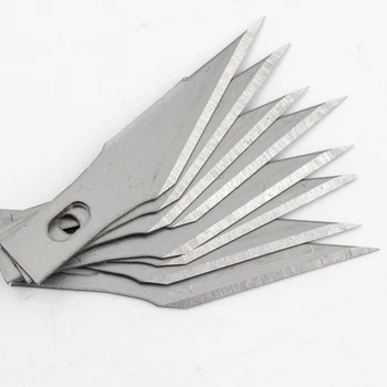 

8 Pcs 11# Blades For Wood Carving Tools Engraving Craft Sculpture Knife Scalpel Cutting Tool PCB Repair