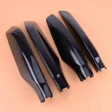 Beler черная ABS стойка для багажника на крыше конец бар багаж Перевозчик крышка оболочка подходит для Toyota Land Cruiser Prado FJ150 2010