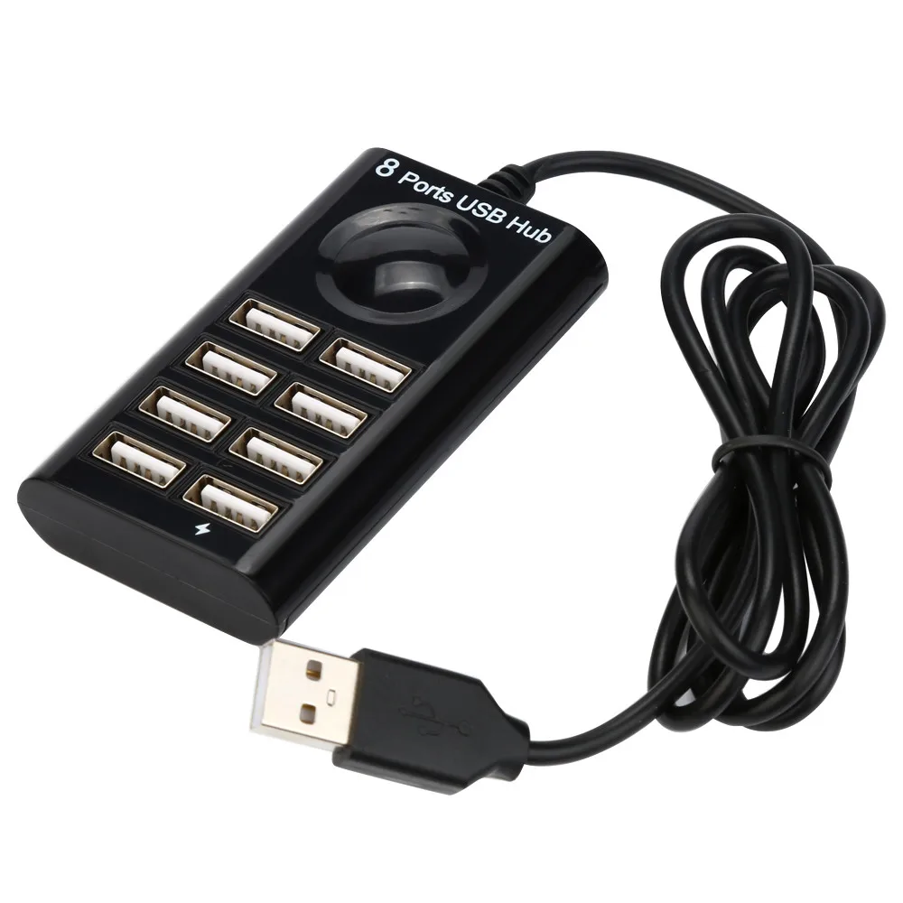 CARPRIE USB концентратор высокого качества 8 в 1 2 0 Высокоскоростной 60 МБ/с./с сплиттер
