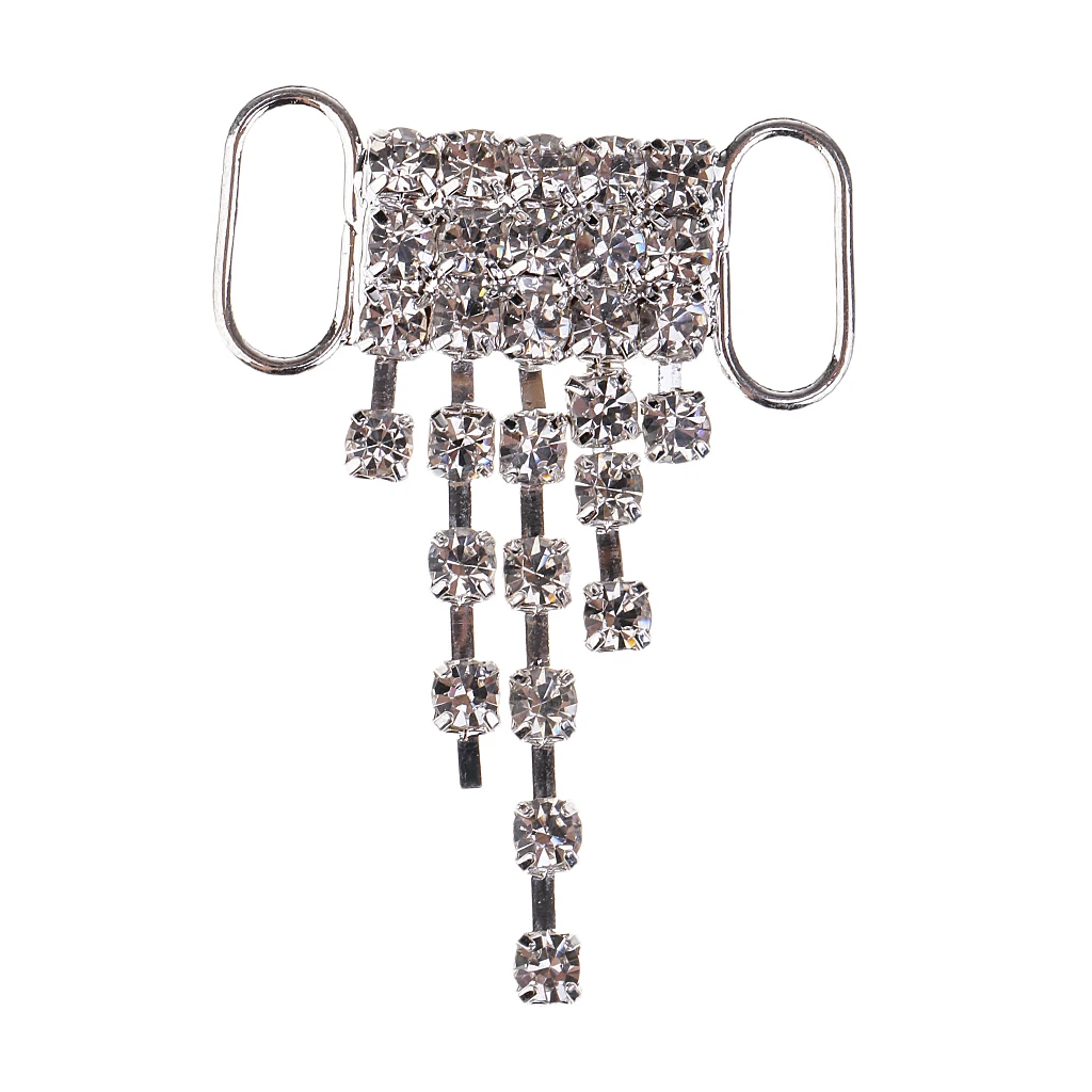 5 Pieces Tassels Crystal Rhinestone Bikini Connector Garment Decoration Chain
