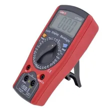 UNIT-T UT50B LCD Temperatura de Precisão Handheld Multímetros Digitais DC AC Ohm DMM Tester 1000 V 20A