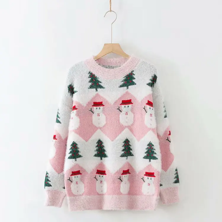 H.sa Ugly Christmas Sweater 2019 Women 