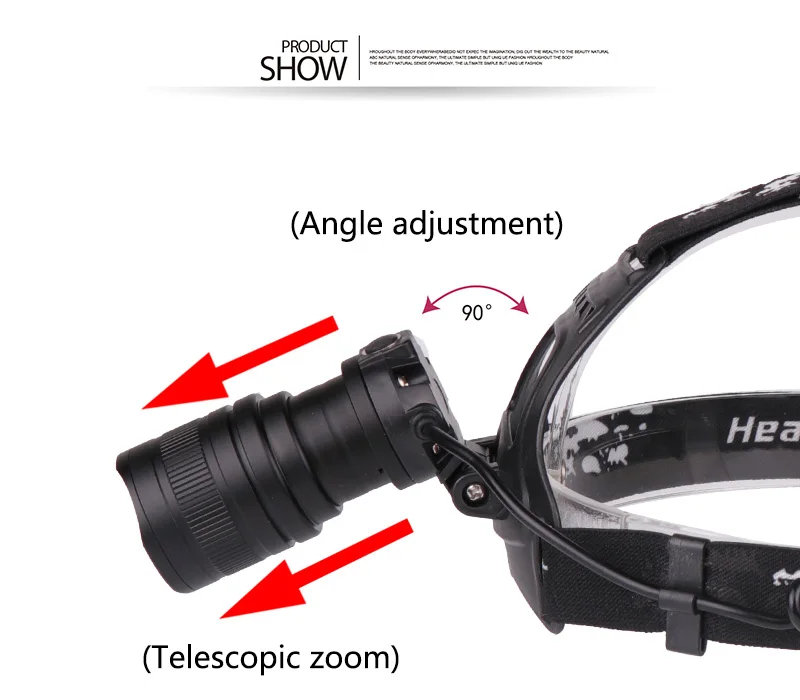 Z7 Litwod cree XHP70.2 головной светильник Мощный светодиодный налобный фонарь перезаряжаемый внешний аккумулятор Головной фонарь вспышка светильник фонарь T6 головной светильник