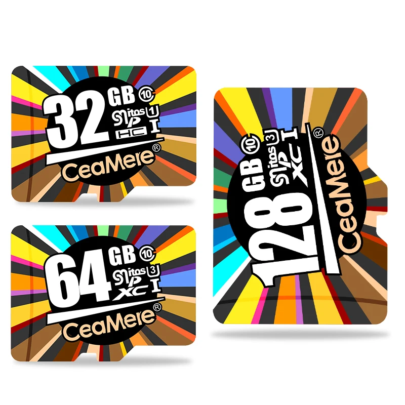 CeaMere Micro SD Card Class10 UHS-1 8GB Class6 16GB/32GB U1 64GB/128GB/256GB U3 Memory Card Flash Memory Microsd for Smartphone CeaMere Micro SD Card Class10 UHS-1 8GB Class6 16GB/32GB U1 64GB/128GB/256GB U3 Memory Card Flash Memory Microsd for Smartphone