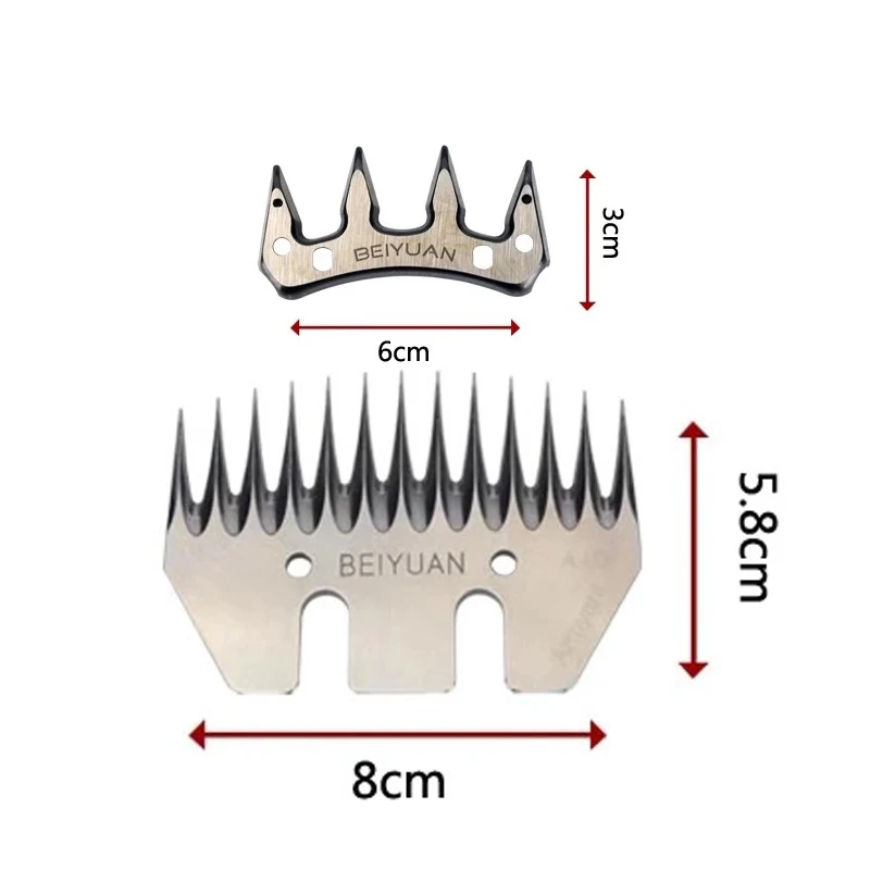  BEIYUAN Sheep/Goats Shears Convex Comb Cutter Shearing Clipper 13 Tooth Blade For Sheep Clipper She