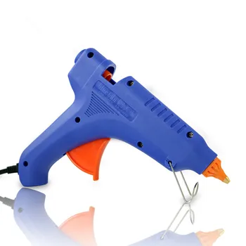 

60W 100W Copper Nozzle Hot Melt Glue Gun with Free 1pc 11mm Stick Heat Temperature Tool Industrial Guns Thermo Gluegun