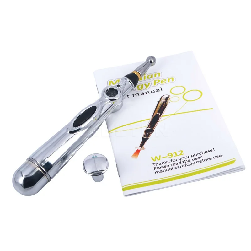 Electronic Acupuncture Pen Pain Relief Therapy Pen Safe Acupuntura Meridian Energy Heal Massage Body Head Leg Massageadores Electronic Acupuncture Pen Pain Relief Therapy Pen Safe Acupuntura Meridian Energy Heal Massage Body Head Leg Massageadores