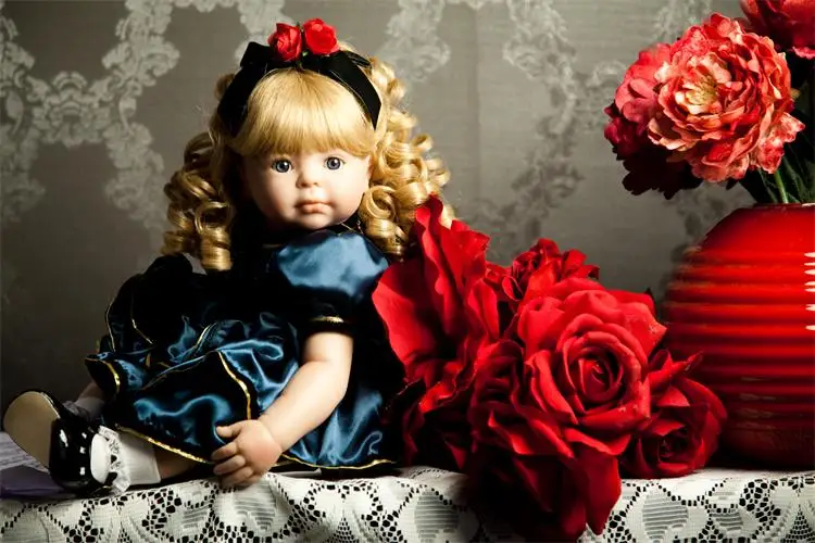 

50cm Silicone Vinyl Reborn Baby Doll Toys Girls Brinquedos Lifelike Newborn Princess Toddler Girl Play House Toy Fashion Gift