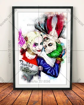 

Ruxing 5D DIY Diamond Painting Harley Quinn Embroidery Diamond Painting Cross Stitch Rhinestone Mosaic Painting