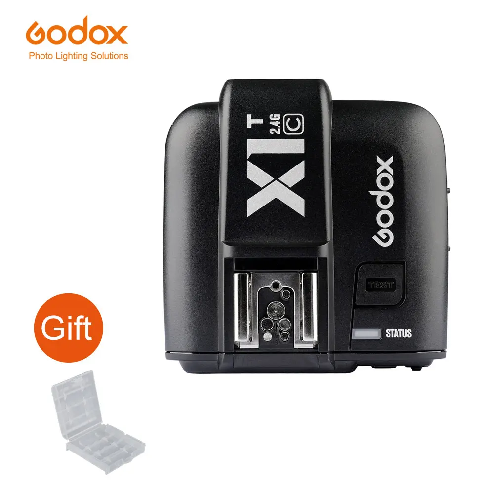 Godox X1T-C 2.4G E-TTL Wireless Flash Speedlite Single Transmitter For Canon 