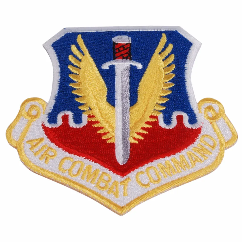 

MILITARY PATCH COLORED US AIR FORCE USAF AIR COMBAT COMMAND PATCH