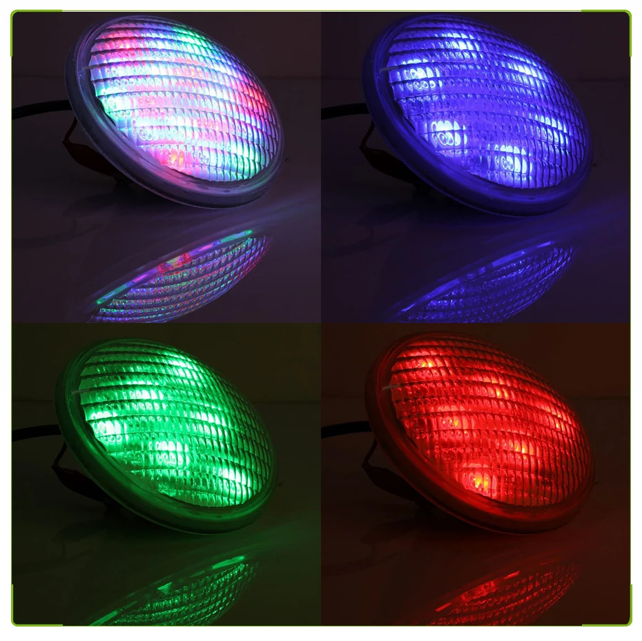 Conduziu a Luz Conduziu a Luz da Piscina ao ar Luzes da Lagoa ce da Piscina Rgb Ip68 18led da Piscina ao ar Livre Iluminação Subaquática Led Rohs Par56 54 w 12 v 15 Luzes subaquáticas
