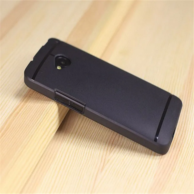 CARPRIE Ультратонкий матовый Мягкий чехол из ТПУ для HTC ONE M7 + Защита ЖК экрана td0118