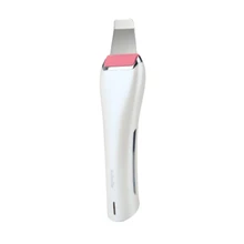 Ultrasonic Skin Scrubber Powered Blackhead Remover Face Spatula Facial Exfoliators Pores Cleanser Facial Cleansing Devices