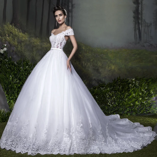 Sparkly White Lace Liqued Bohemian Wedding Dresses Princess 2017 Sparkly White Lace Liqued Bohemian Wedding Dresses Princess 2017 Luxury Ball Gowns Bridal Top Corset Sheer