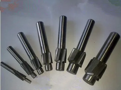 

5pcs/set 4 Flute HSS AL Counterbore End Mill M3 M4 M5 M6 M8 metric Endmill/ sink holes drilling head milling cutter