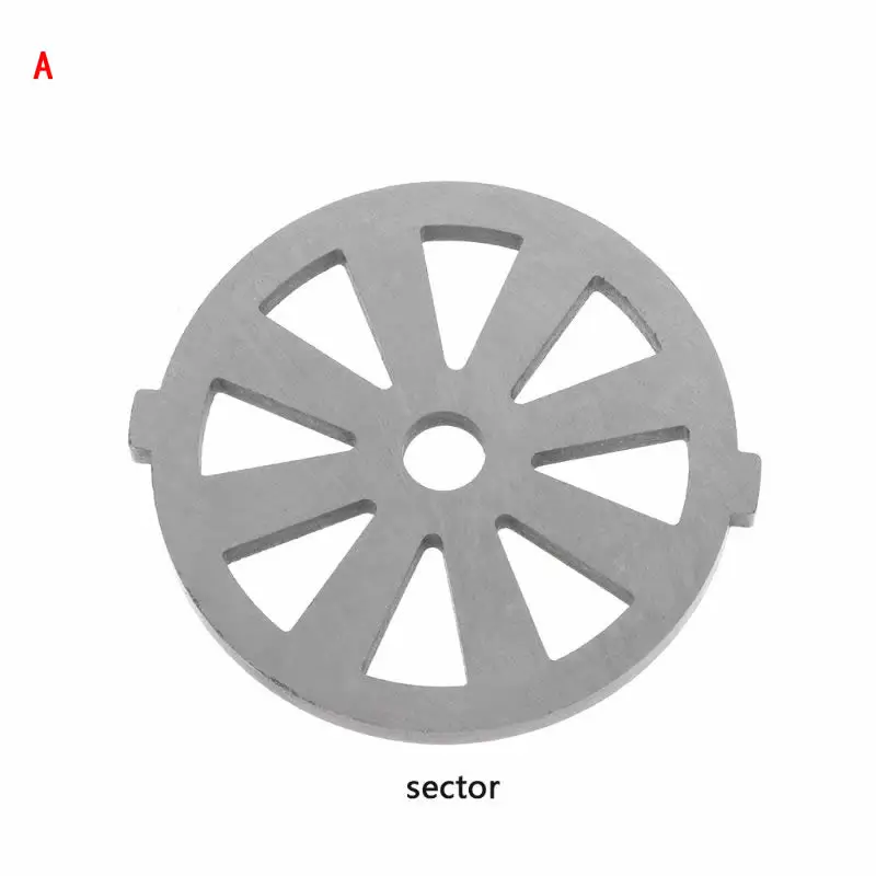 1 шт., шлифовальная плита для мяса, сетчатый нож, Мясорубка из нержавеющей стали, отверстие для мяса 3 мм/5 мм/7 мм/A/B