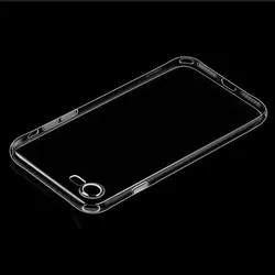 Ultra Thin Transparent Soft Silicone Phone Case - Crystal Clear Rubber Slim Back Cover - iPhone 4 4 s (Soft Case)