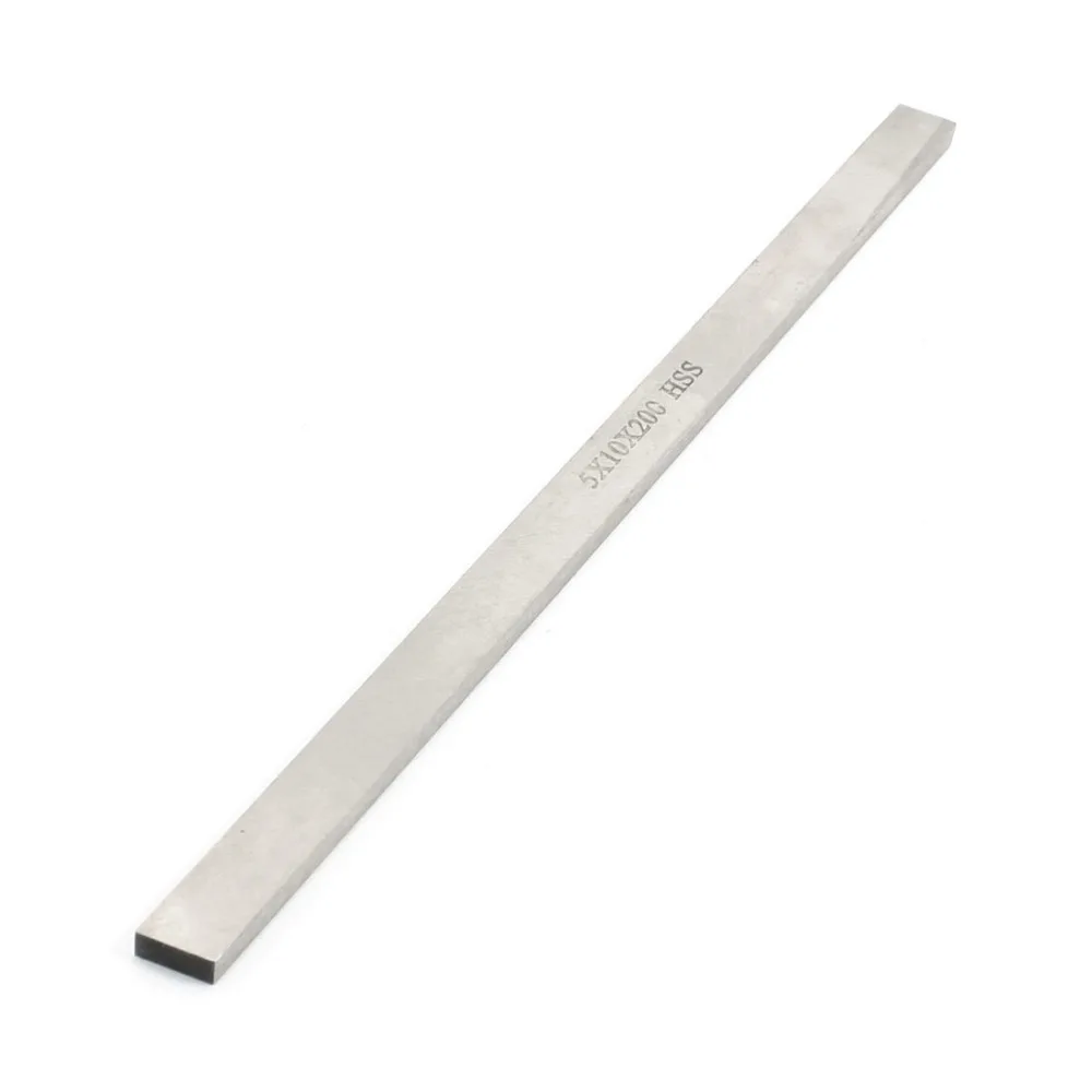 

Machine Accessories Lathe High Speed Steel Gray HSS Tool Bit Milling Cutter Metalworking Milling Engraving 5mm x 10mm x 200mm