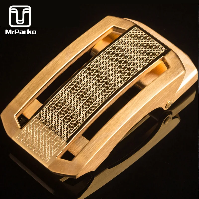 

McParko Metal Belt Buckle Automatic Stainless steel Belt Buckle for men Luxury belt buckle 35mm Fashion Brand Design Style