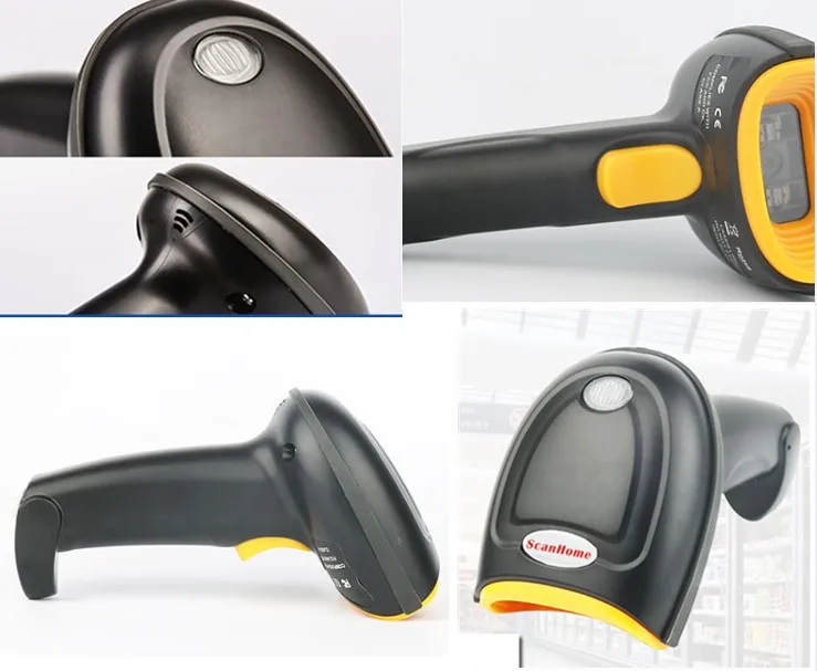 ScanHome USB Laser Bar code Scanner Support scan one-dimensional code two-dimensional code screen phone scan supermarket Retail 9