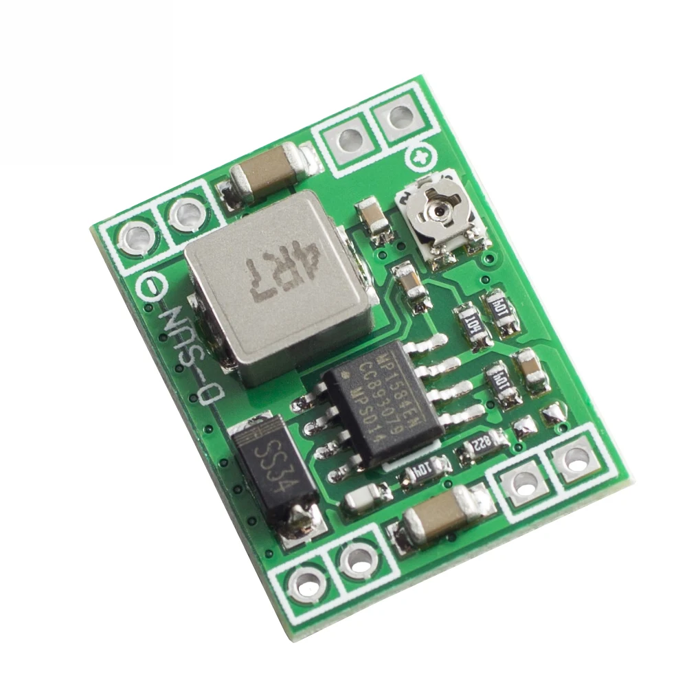 

1PCS Great IT power module Adjustable MP1584EN DC DC 3A power step-down descending output module 12 v9v5v3 LM2596 24V