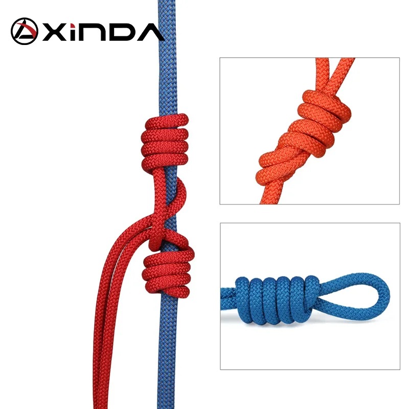 Climbing Rope XINDA 6mm Diameter Escalada 10M XINDA Professional Rock Climbing Rope High Strength Equipment Cord Safety Rope Survival