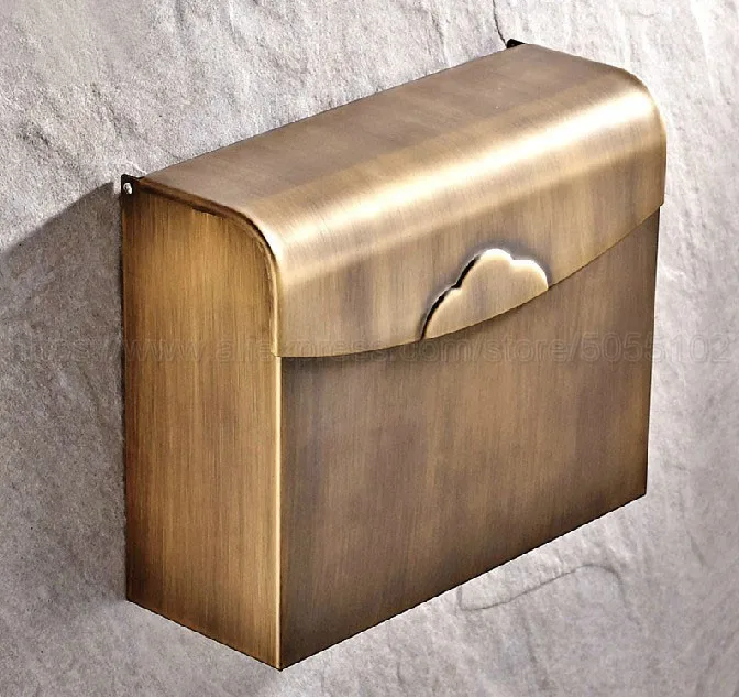 Antique Brass Finish Toilet Paper Holder Design/Bronze Paper Towel Holder/Roll Holder,Bathroom waterproof tissue box zba301