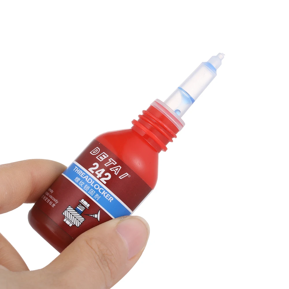 

10ML Adhesive Wire Sealing Anti-corrosion Thread Anti-pressure Blue 242 Glue Anaerobic Screw Lock New Anaerobic Adhesive Dropshi