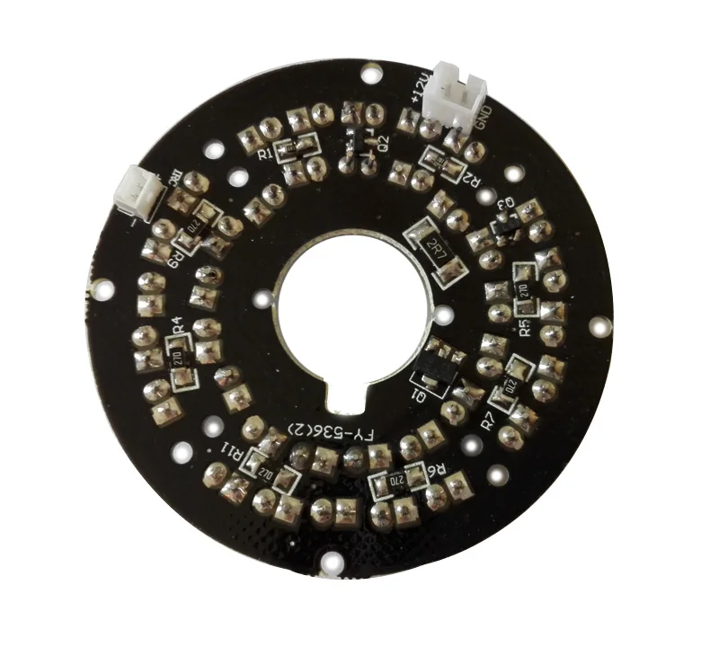  REDEAGLE 2PCS/Lot Infrared 36 IR LED Light Board for CCTV Security Cameras Night vision (diameter 5 - 32549982062
