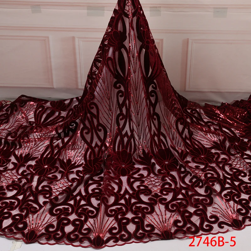 Лидер продаж бархатная кружевная ткань нигерийская кружевная ткань с блестками оранжевая африканская тюль сетка, кружево, блестки кружевная ткань APW2746B-5
