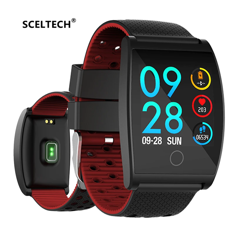 

SCELTECH QS05 Smart Watch men women Fitness Tracker 1.3 Inch IPS Display Life Waterproof Sports Wristwatch Smart bracelet
