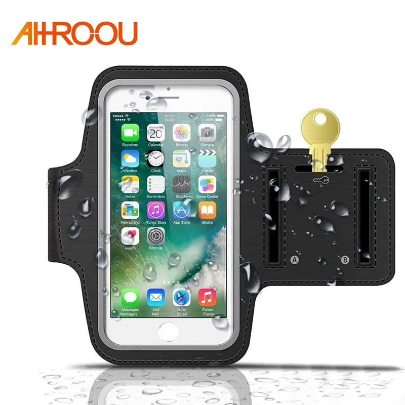 العالمي الجري Gym الشارة للماء الهاتف حقيبة ل فون 6 7 زائد Xiaomi Redmi ملاحظة 3 4 4X الرياضية حقيبة هاتف محمول ل تشغيل