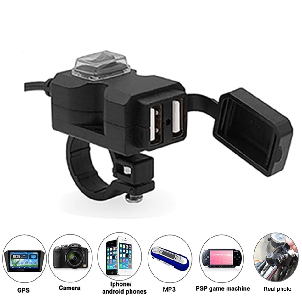 Motorcycle Handlebar Charger  (1)