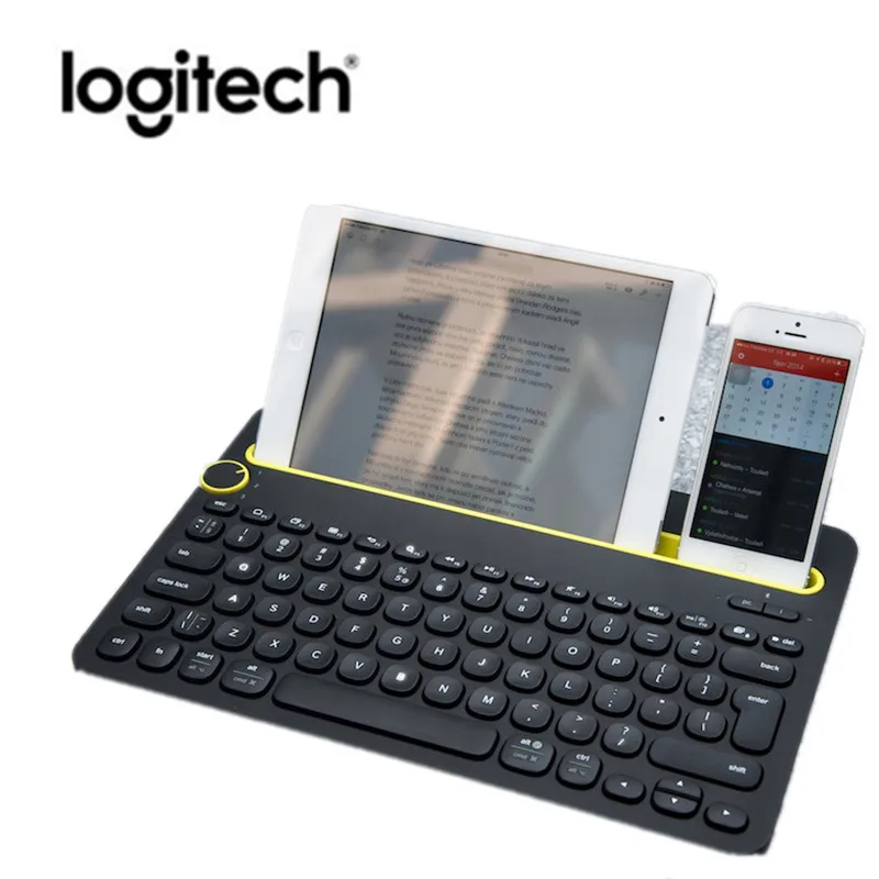 Оригинальная Подлинная Клавиатура Logitech K480 Bluetooth Мобильный Mac планшет ноутбук