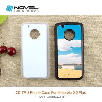 

For Motorola G5 Plus Blank Rubber Phone Cover Case