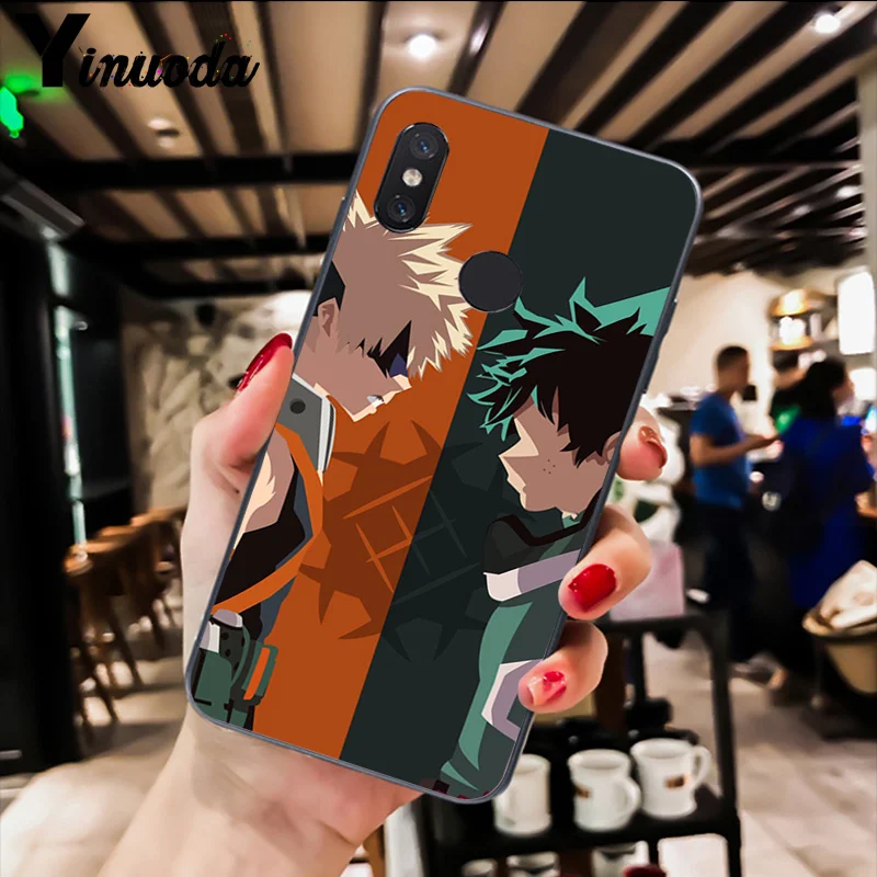 Anime My Hero Academia deku and bakugou