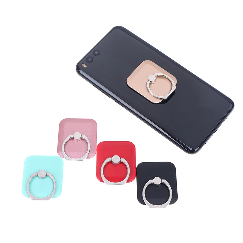 Square Finger Ring Mobile Phone Stand Holder For iPhone X 8 7 6 6S Plus Smart Phone For MP3 Car Mount Stand For Samsung
