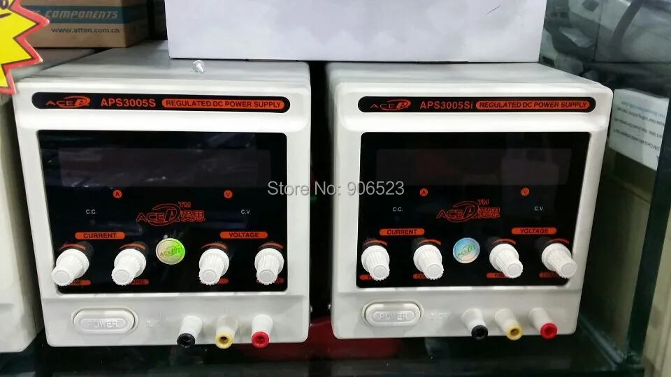 

Variable 30V 5A DC Power Supply Lab Grade ACE APS3005S