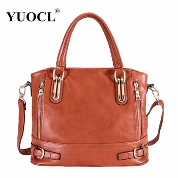 

Luxury Leather Handbags Women Messenger Bags Designer Famous Brands Crossbody For 2018 Shoulder Bolsas Feminina Tote Vintage Bag