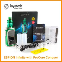 Оригинальный набор Joyetech ESPION Infinite с атомайзером ProCore Conquer, выход 230 Вт, емкость 5,5 мл, электронная сигарета ProCA/ProCD