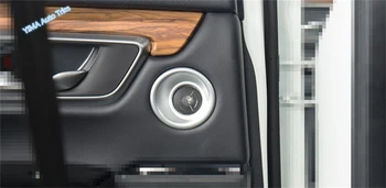 

Lapetus Car Styling Rear Door Stereo Speaker Audio Loudspeaker Decor Ring Cover Trim Fit For Honda CRV CR-V 2017 - 2020 / ABS