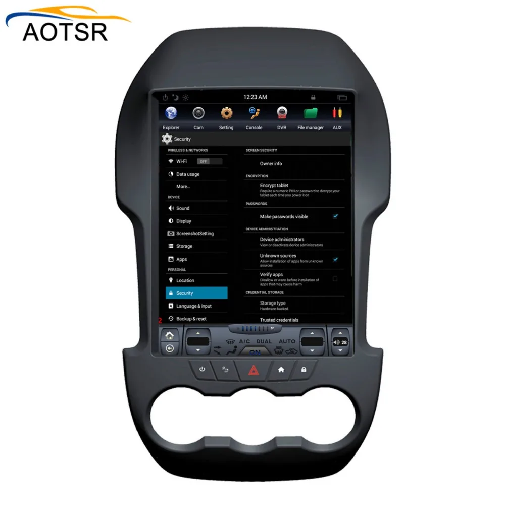 Perfect Tesla Style 12.1"BIG Screen Android 6.0 car gps navigation head unit For Ford Ranger 2011-2016 car radio stereo no dvd free map 2