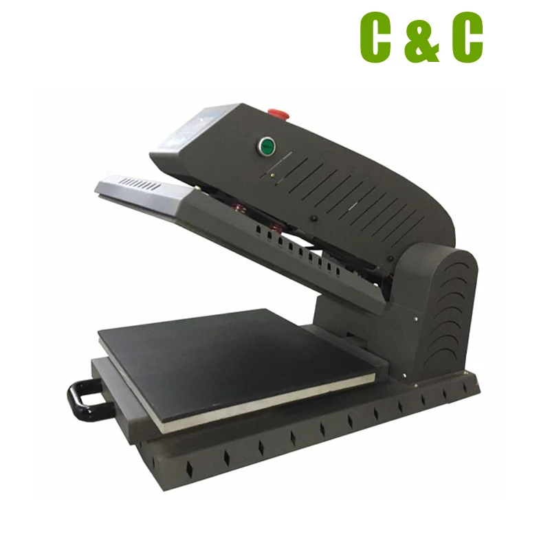 

NO.CC101 Electric Auto Heat Press Machine No Need Air Compressor High Pressure Strong Sublimation Tranfer Machine