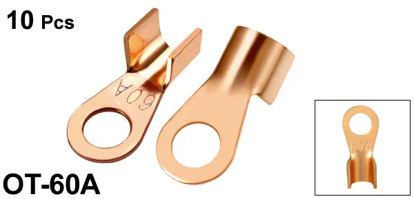 50pcs offene reines Kupfer Ring Ösen Terminals ot-80a Kabel Crimp Terminal Connector 50pcs offene reines Kupfer Ring Ösen Terminals ot-80a Kabel Crimp Terminal Connector
