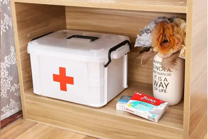 

YJB21-YJB40 3M Portable Multi-Layers First-Aid Kit Medicine Receipts Household Medicine Kit