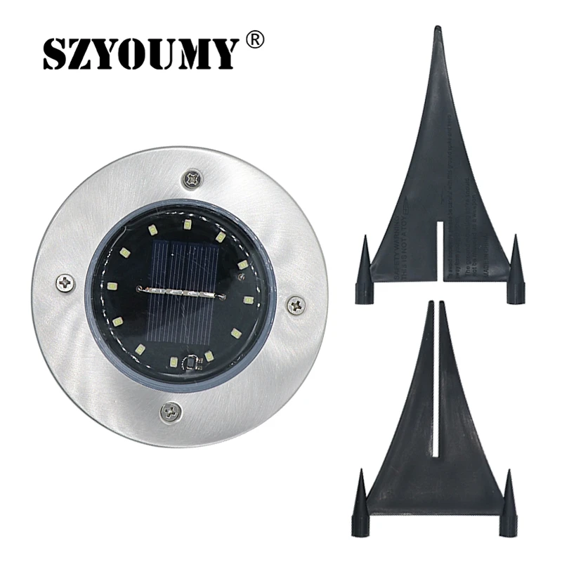 SZYOUMY 12LED солнечный свет для дома сада двора лужайки уличный путь садовый настил