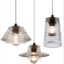 E27 современный стеклянный абажур подвесные светильники столовая подвесной светильник для внутреннего Современная светящаяся Подвеска светильники